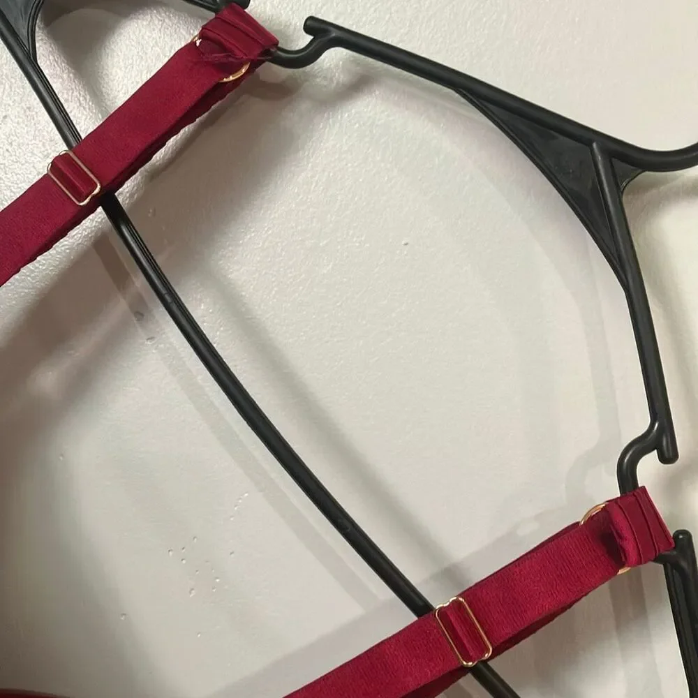 Thirdlove 24/7 classic T-shirt bra 44D Red Adjustable Straps #800